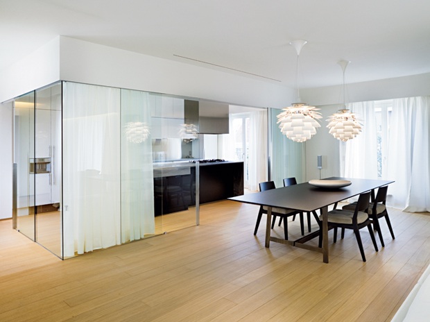 Vetrata-Divisione-Ambienti-Soggiorno-Cucina Vetrata-Divisione-Ambienti-Soggiorno-Cucina